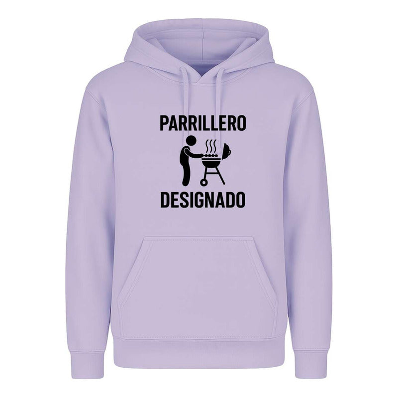 Sudadera Parrillero Designado Rey De La Parrilla Bbq Unisex