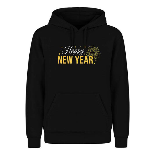 Sudadera Happy New Year Fuegos Artificiales Fiesta Unisex