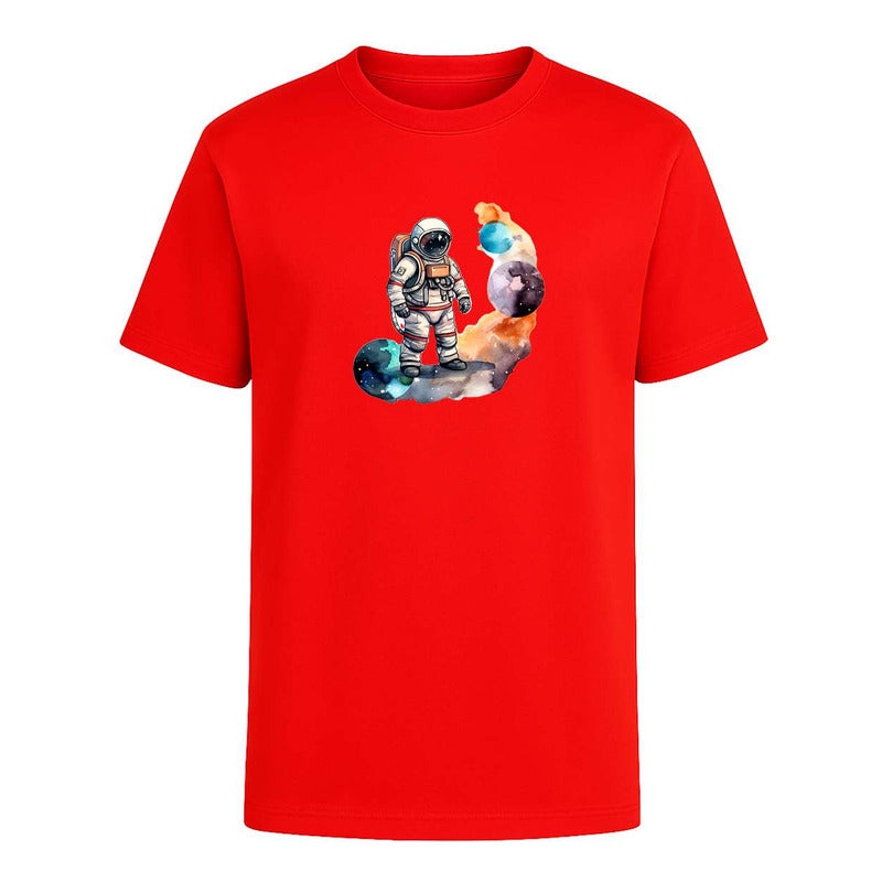 Playera "Astronauta Acuarela" Espacial - Infantil