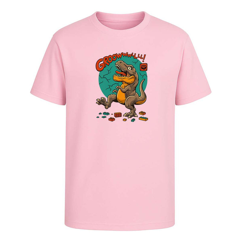 Playera Dinosaurio Pisa Bloques Broma Divertida Meme Unisex