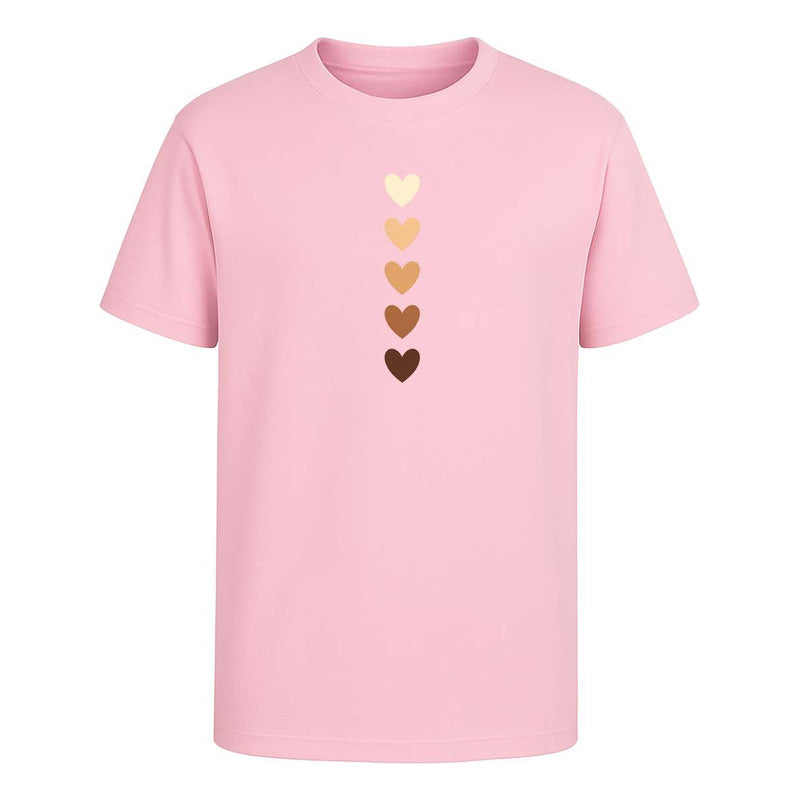 Playera "Corazones Inclusión e Igualdad" - Infantil