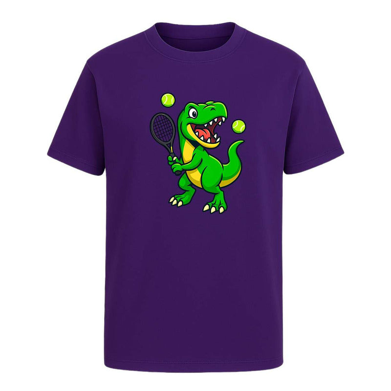 Playera "Dinosaurio Tenista" T-Rex - Hombre