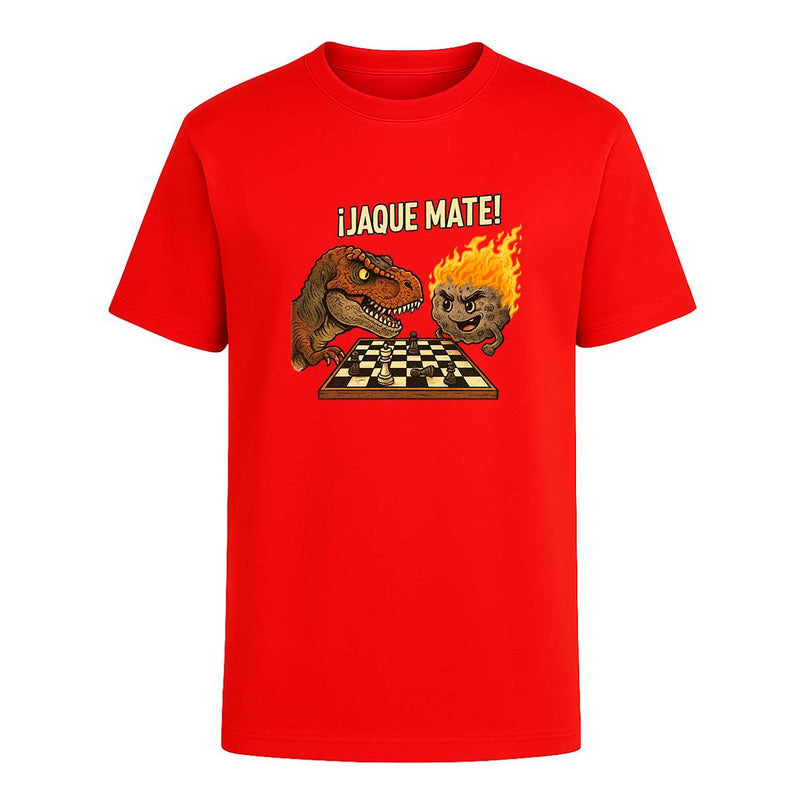 Playera "Jaque Mate Dinosaurio Vs Meteorito" - Infantil
