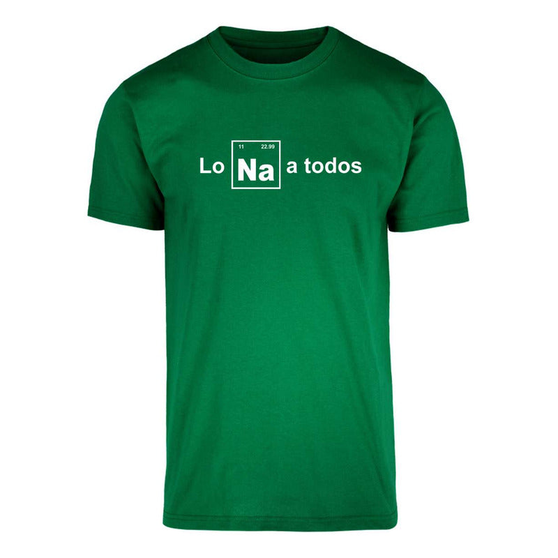Playera divertida KreaLab Los Odio a Todos para caballero, diseño humorístico en algodón con estilo casual.