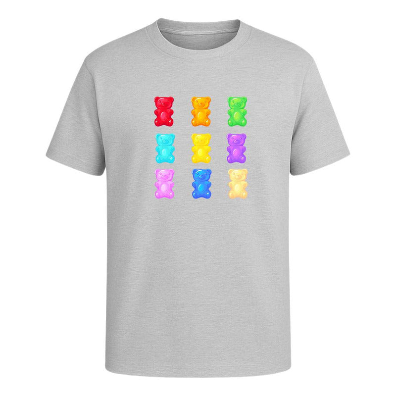 Playera Ositos De Gomita Colores Diseño Dulce Trendy Unisex