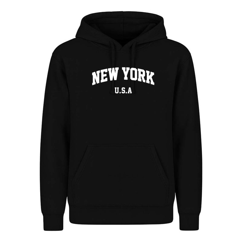Sudadera New York Usa Tipo College Regalo Fans Unisex