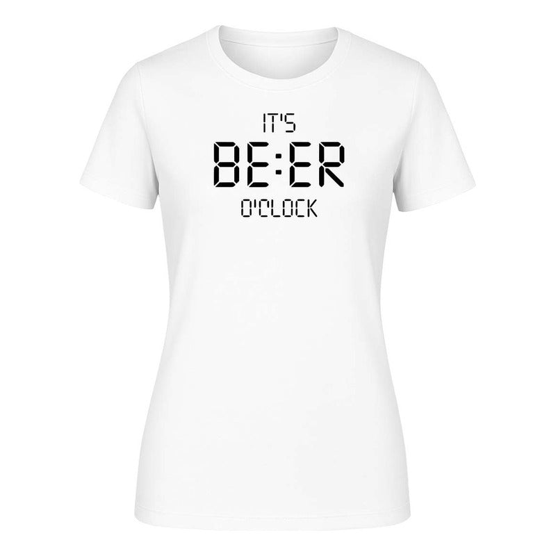 Playera "It's Beer O'clock" Cerveza - Dama