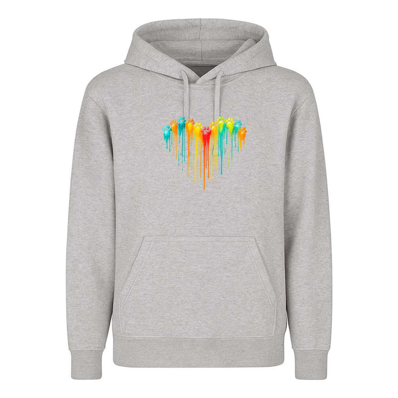 Sudadera Corazón Huellita Amor Mascota Perros Gatos Infantil
