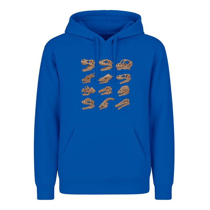 Sudadera Cráneos De Dinosaurio Fósiles Museo Ciencia Unisex