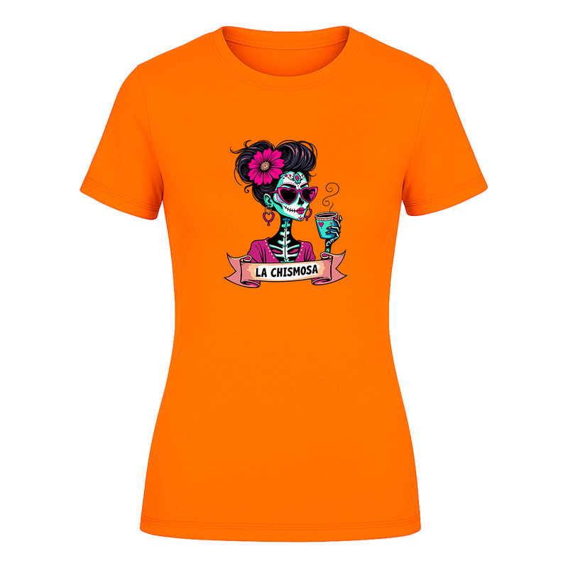 Playera "La Chismosa" Catrina Mexicana - Dama