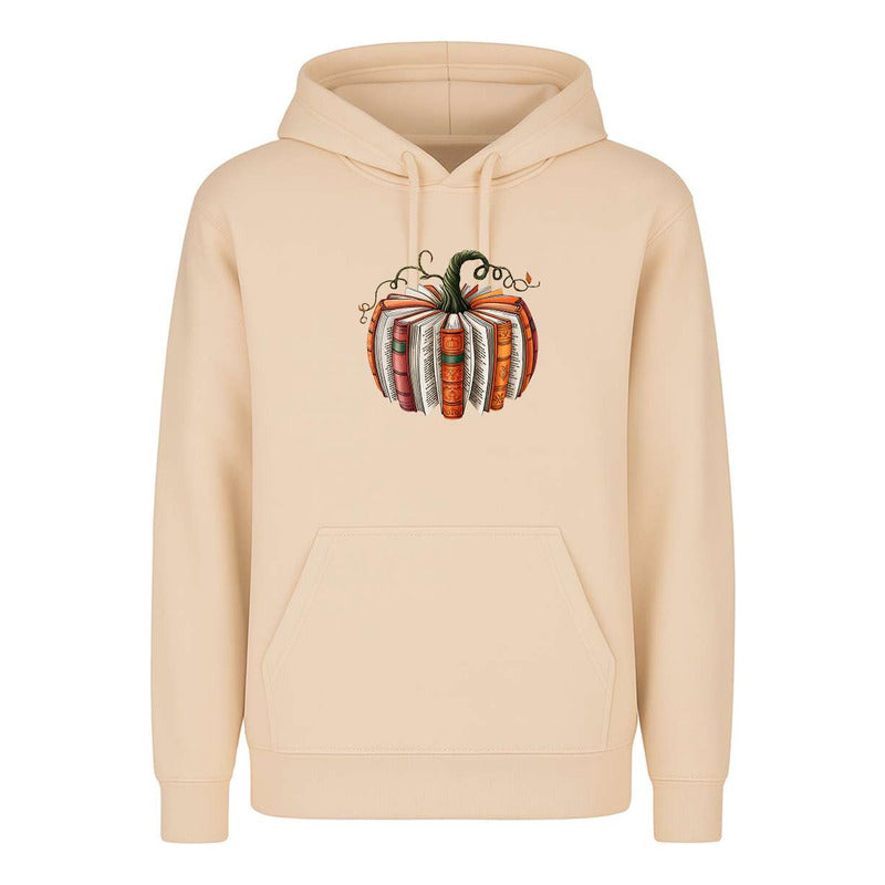 Sudadera Calabaza De Libros Halloween Otoño Regalo Unisex