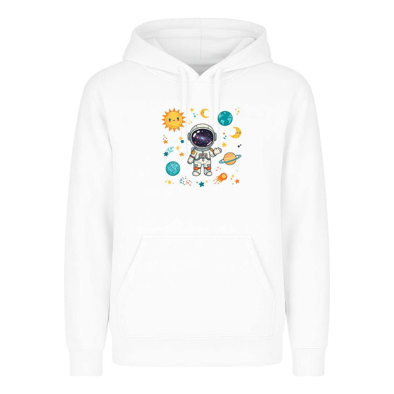 Sudadera Astronauta Kawaii Sistema Solar Divertida Infantil