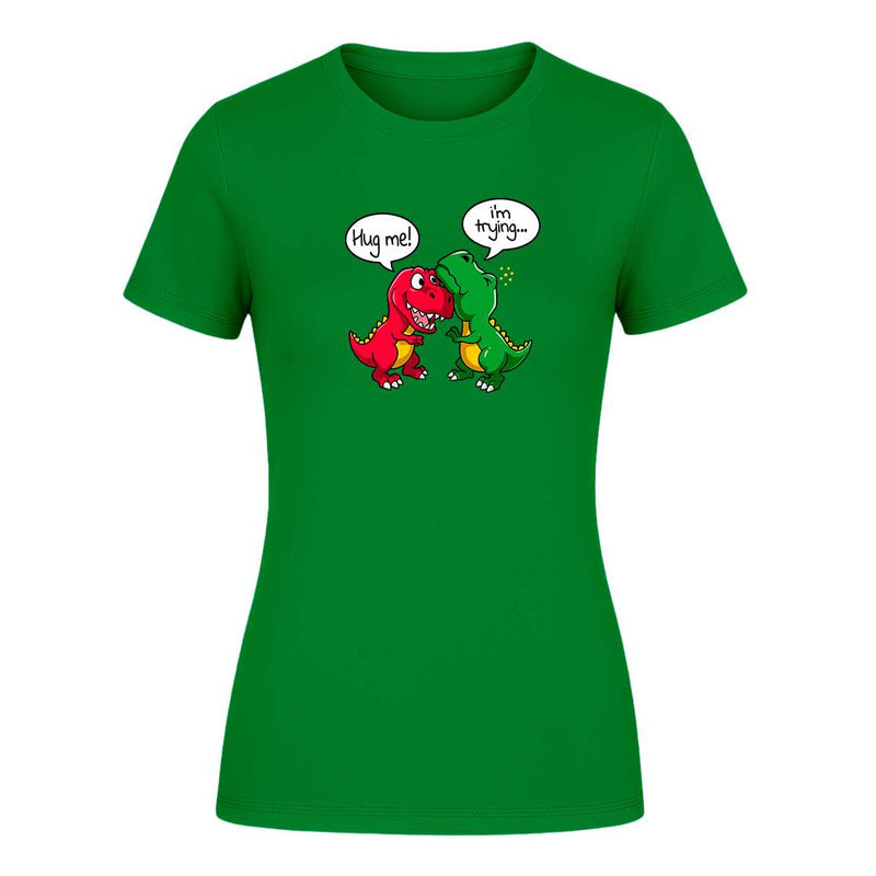 Playera "Dinosaurios Hug Me!" - Dama