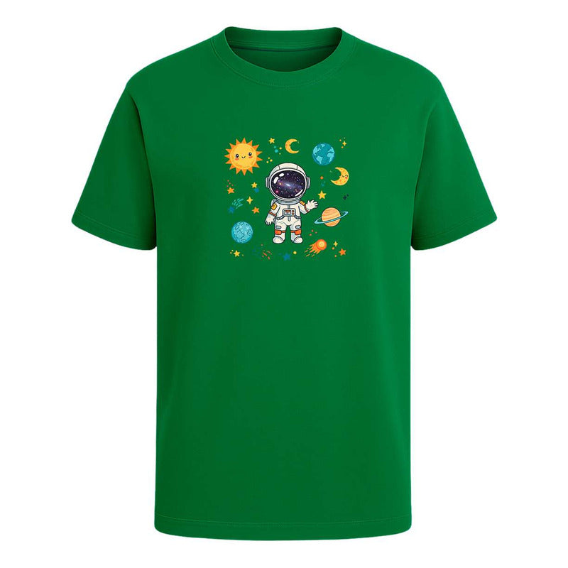 Playera "Astronauta Kawaii" Sistema Solar - Infantil