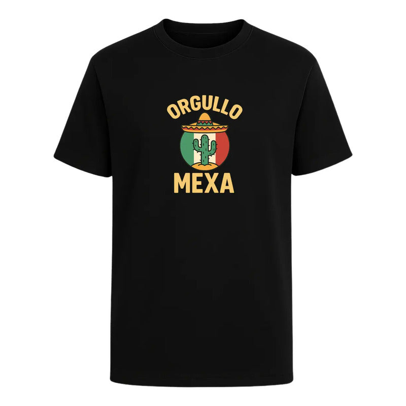 Playera Orgullo Mexa Diseño Mexicano Hombre Divertida