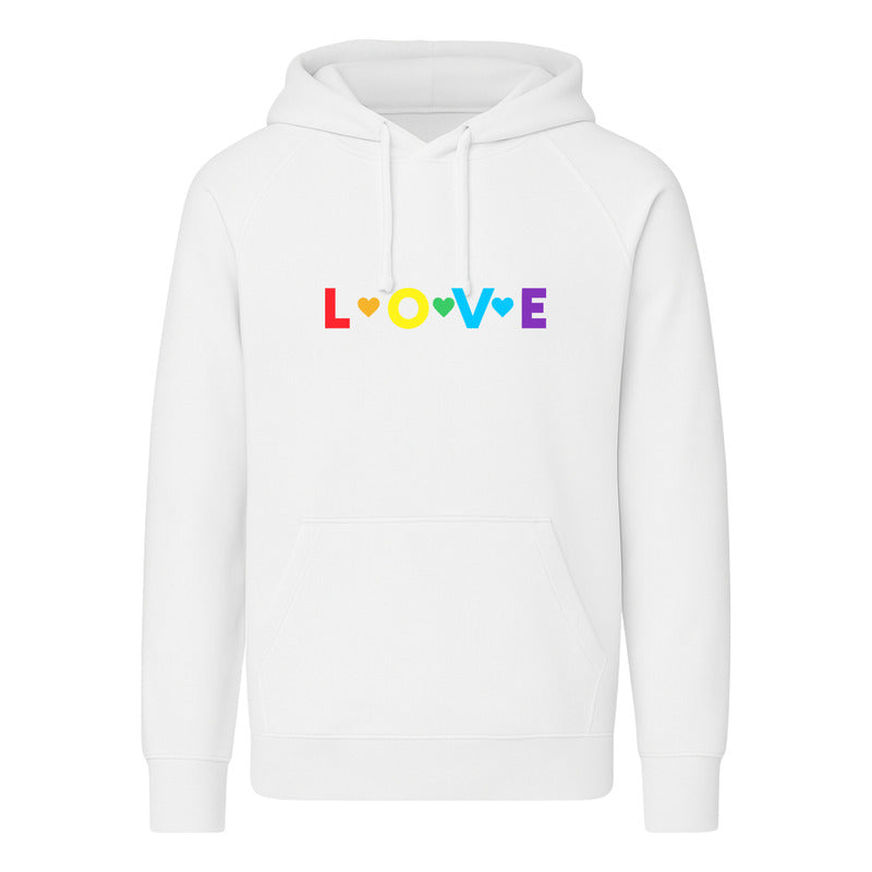 Sudadera Love Arcoíris Orgullo Lgbt Gay Pride Unisex