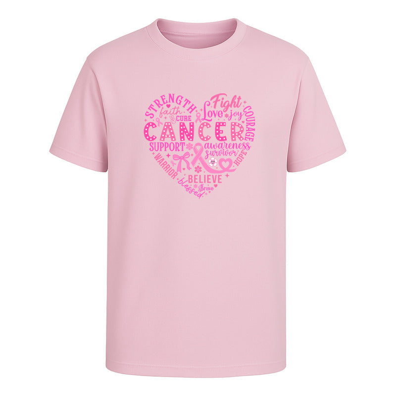 Playera Cancer Survivor Lucha Esperanza Amor Vida Unisex