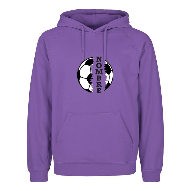 Sudadera Futbol Personalizada Con Tu Nombre Infantil Regalo