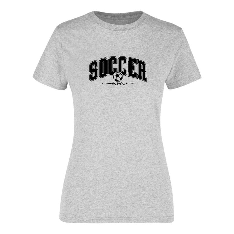 Playera "Soccer Mom" Mamá Futbolera - Dama
