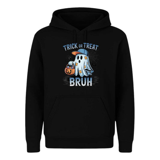 Sudadera Halloween Trick Or Treat Bruh Unisex Fantasma
