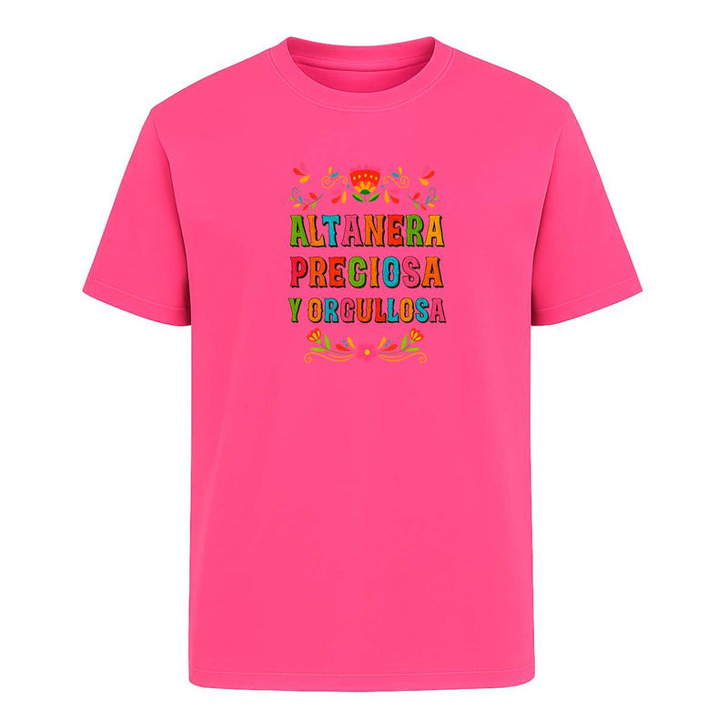 Playera Altanera Preciosa Y Orgullosa Frase Mexa Unisex
