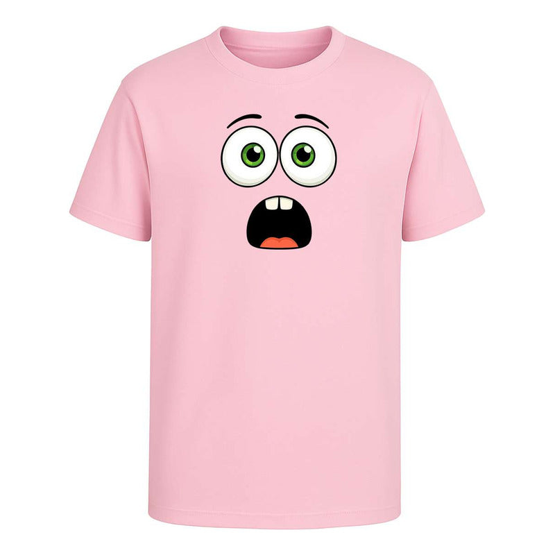Playera "Cara Sorpresa" Divertida - Hombre
