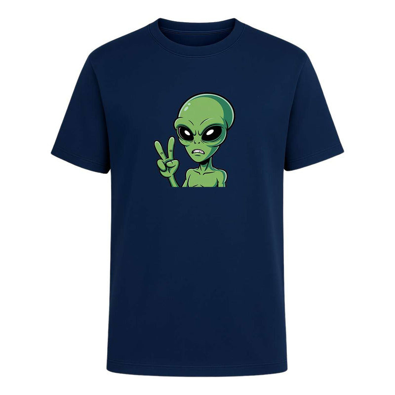 Playera "Alien Señal de Paz" Sci-fi - Infantil