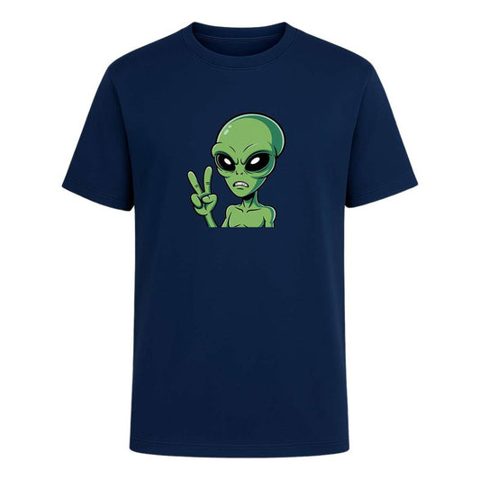 Playera "Alien Señal de Paz" Sci-fi - Infantil