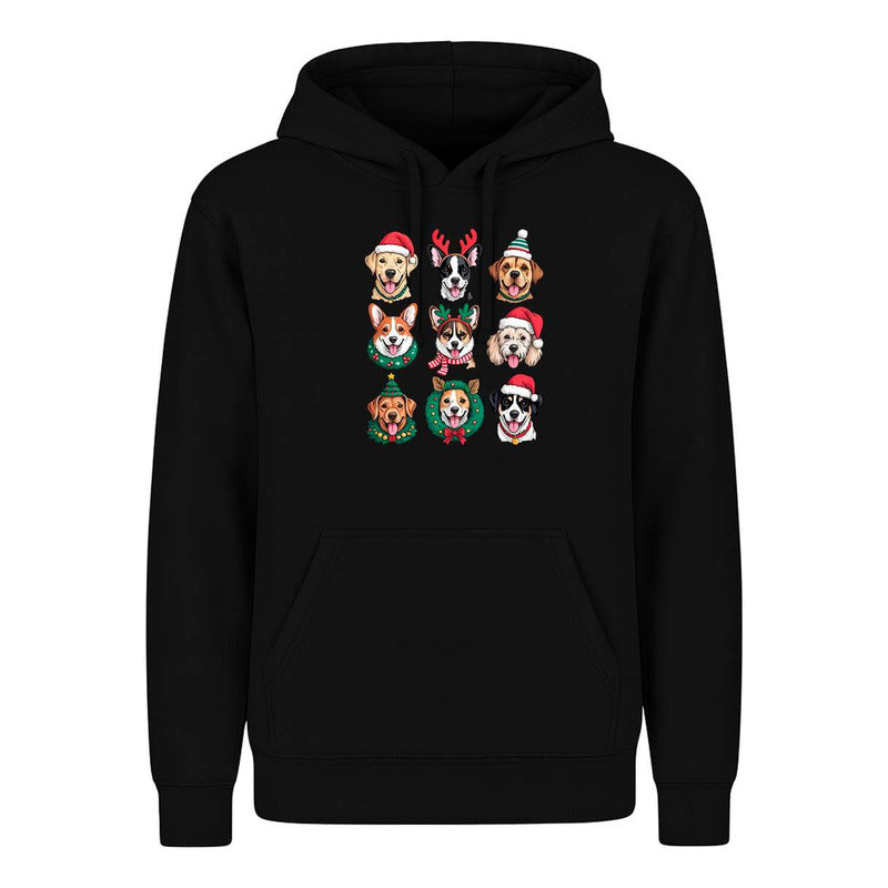 Sudadera Perros Navideños Dog Lover Santa Regalo Infantil