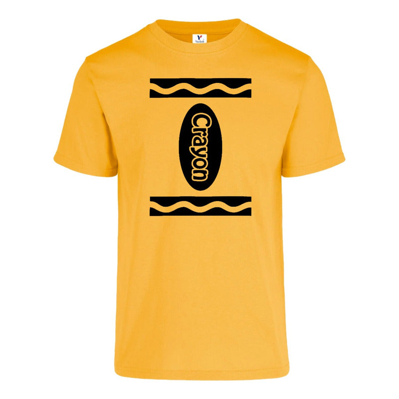 Playera "Disfraz de Crayón" Escolar - Infantil