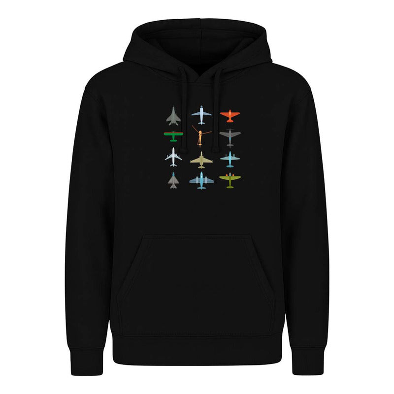 Sudadera Aviones Colección Pilotos Regalo Fans Unisex