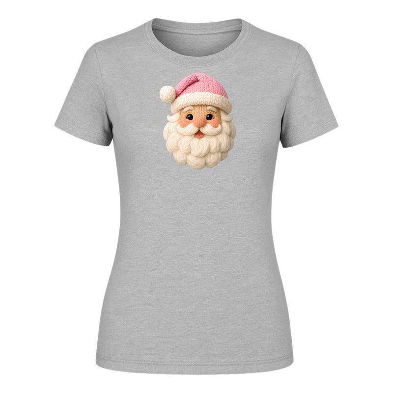 Playera Santa Claus Tierno Cute Nochebuena Regalo De Dama