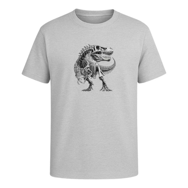 Playera T-rex Esqueleto Dinosaurio Fósil Museo Fans Unisex