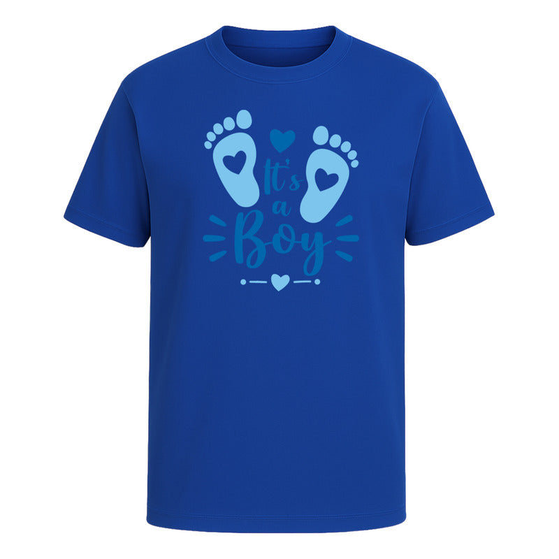Playera "It's A Boy" Huellitas - Hombre