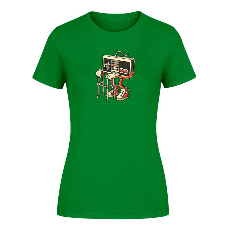 Playera "Gamer Vintage" Control Clásico - Dama