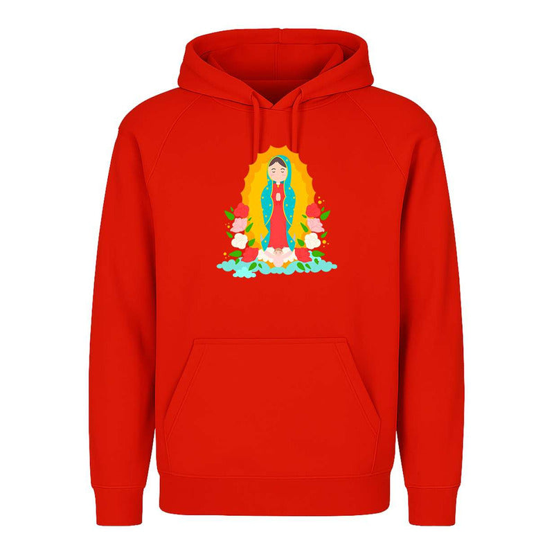 Sudadera Virgen De Guadalupe Mexicana Católica Infantil