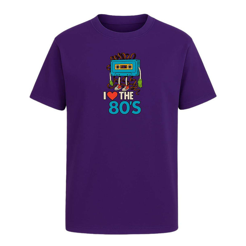 Playera "I Love The 80s" Cassette - Infantil