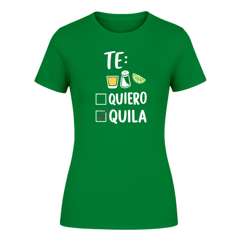 Playera "Tequila" Frase Humor - Dama