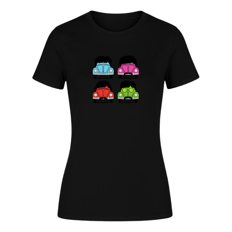 Playera "The Beatles" Vochos Retro - Dama