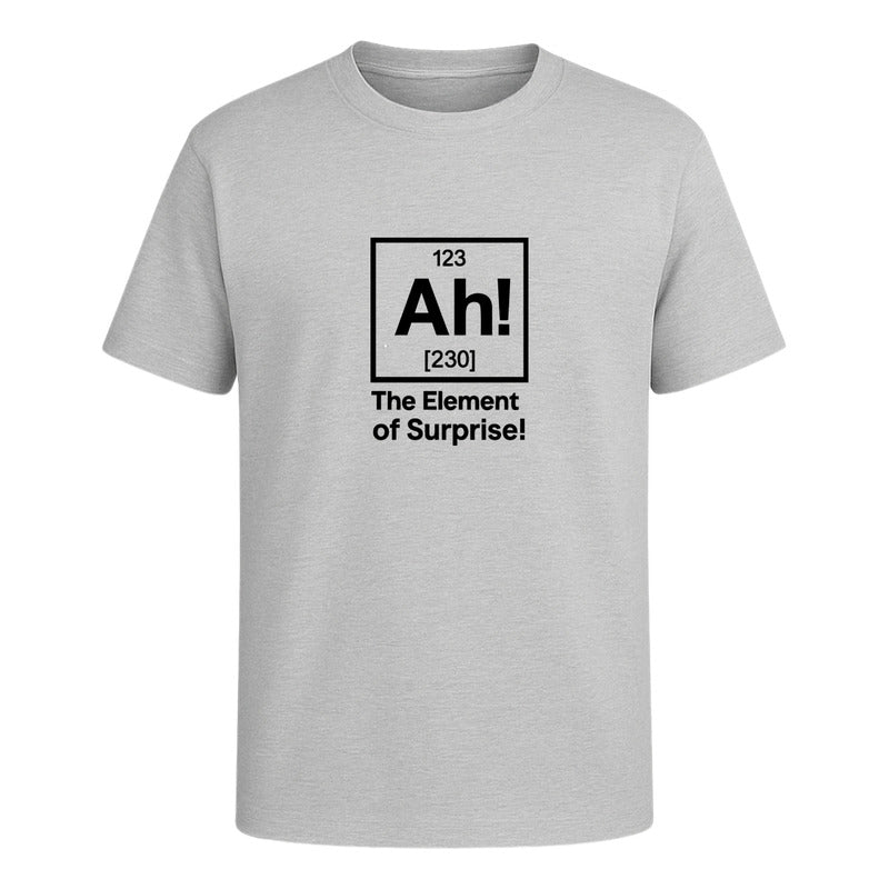 Playera "Ah! El Elemento Sorpresa" Química Geek - Hombre