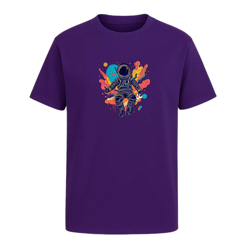 Playera Astronauta Psicodélico Espacio Pop Fans Unisex