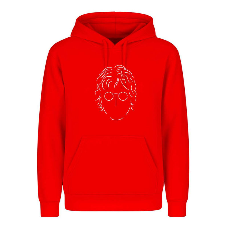 Sudadera John Lennon Beatles Minimal Lentes Redondos Unisex