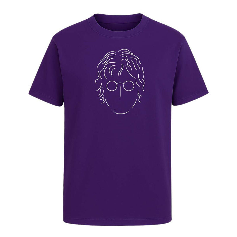 Playera John Lennon Beatles Minimal Lentes Redondos Infantil