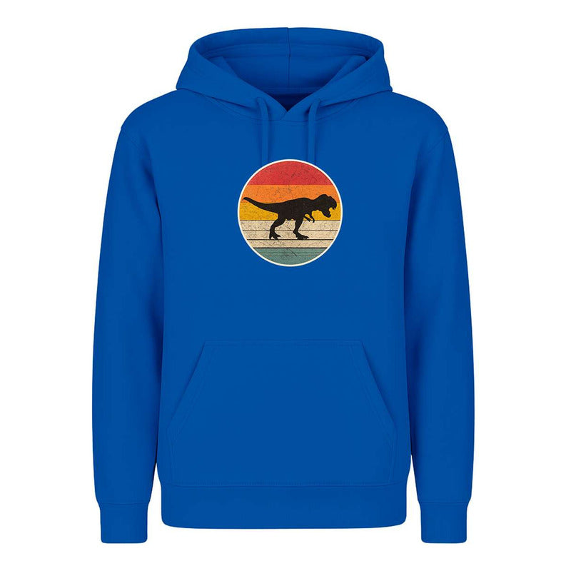 Sudadera Dinosaurio Retro Silueta Vintage Para Fans Infantil