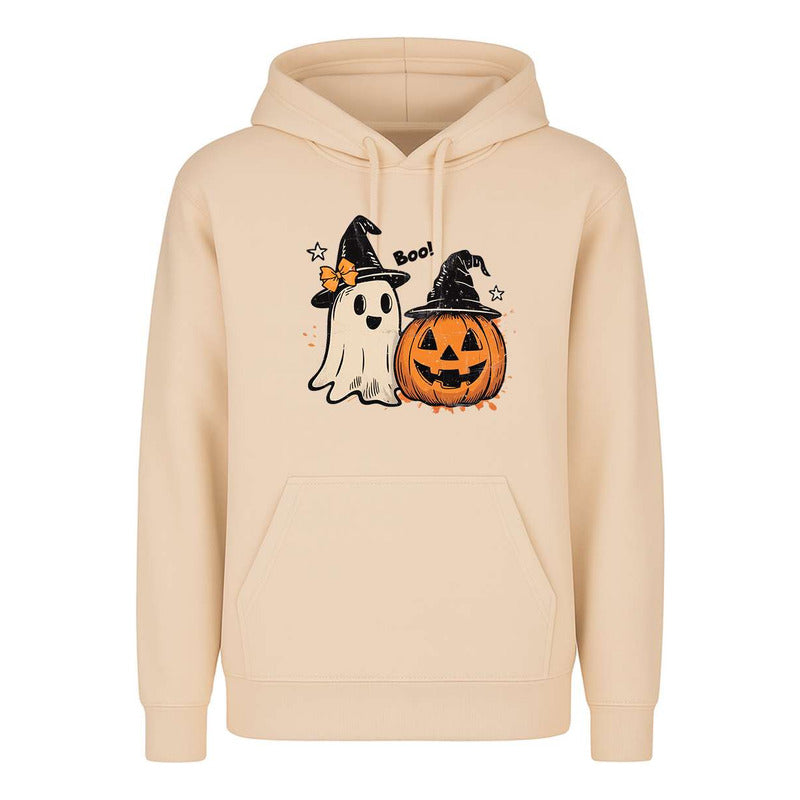 Sudadera Fantasma Y Calabaza Boo Halloween Divertida Fiesta