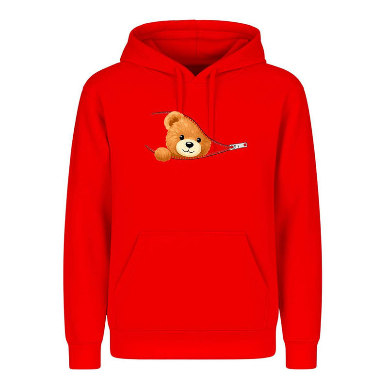 Sudadera Osito En Cierre Kawaii Tierno Divertida Infantil