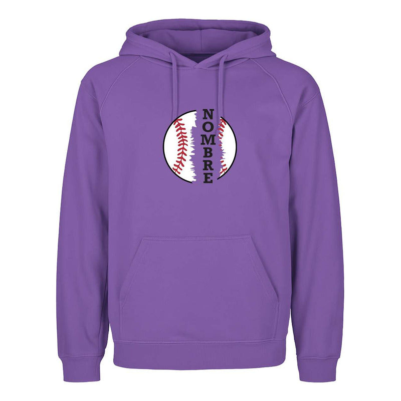 Sudadera Baseball Personalizada Con Nombre Infantil Regalo