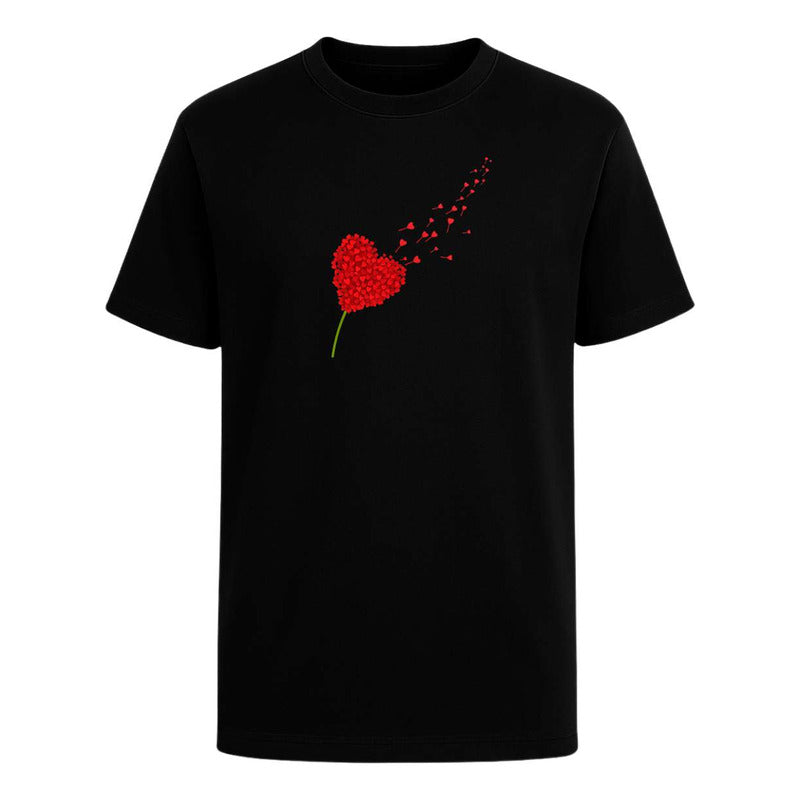 Playera "Corazón Flor de Pétalos" - Infantil
