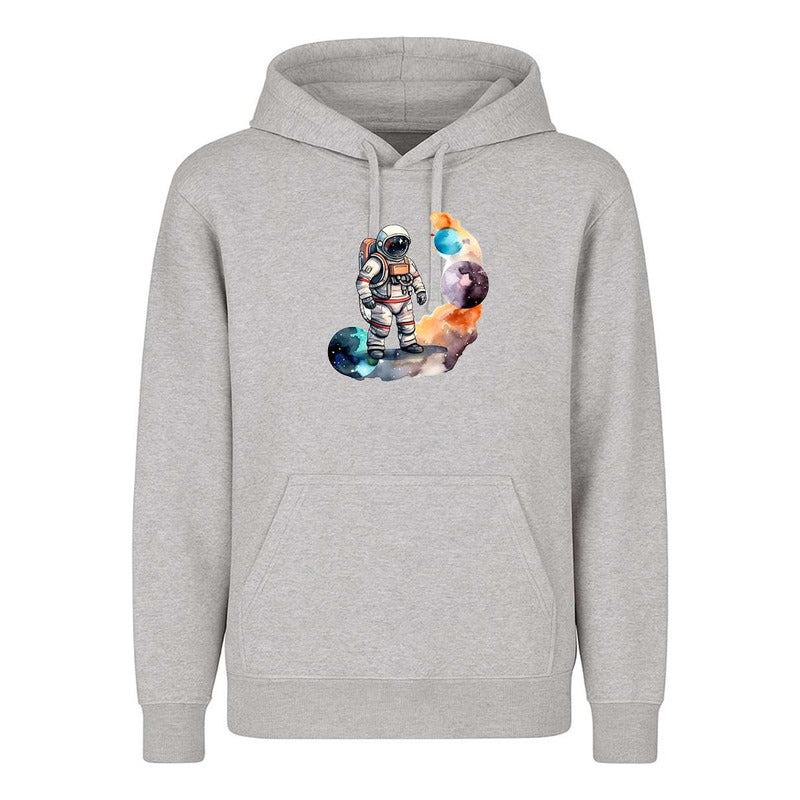 Sudadera Astronauta Acuarela Planeta Espacio Sci-fi Infantil