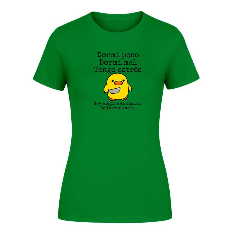 Playera "Pollito Violento" - Dama